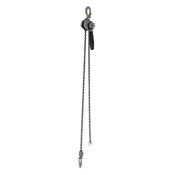 Lever Lift Hoist,500 Lb. Cap.,5 Ft. Lift, 500 Lb. Load Capacity, 5 Ft Hoist Lift